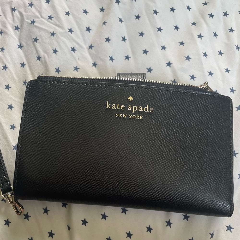 Kate Spade black wallet